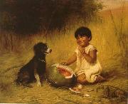 Grace Hudson The watermelon oil painting